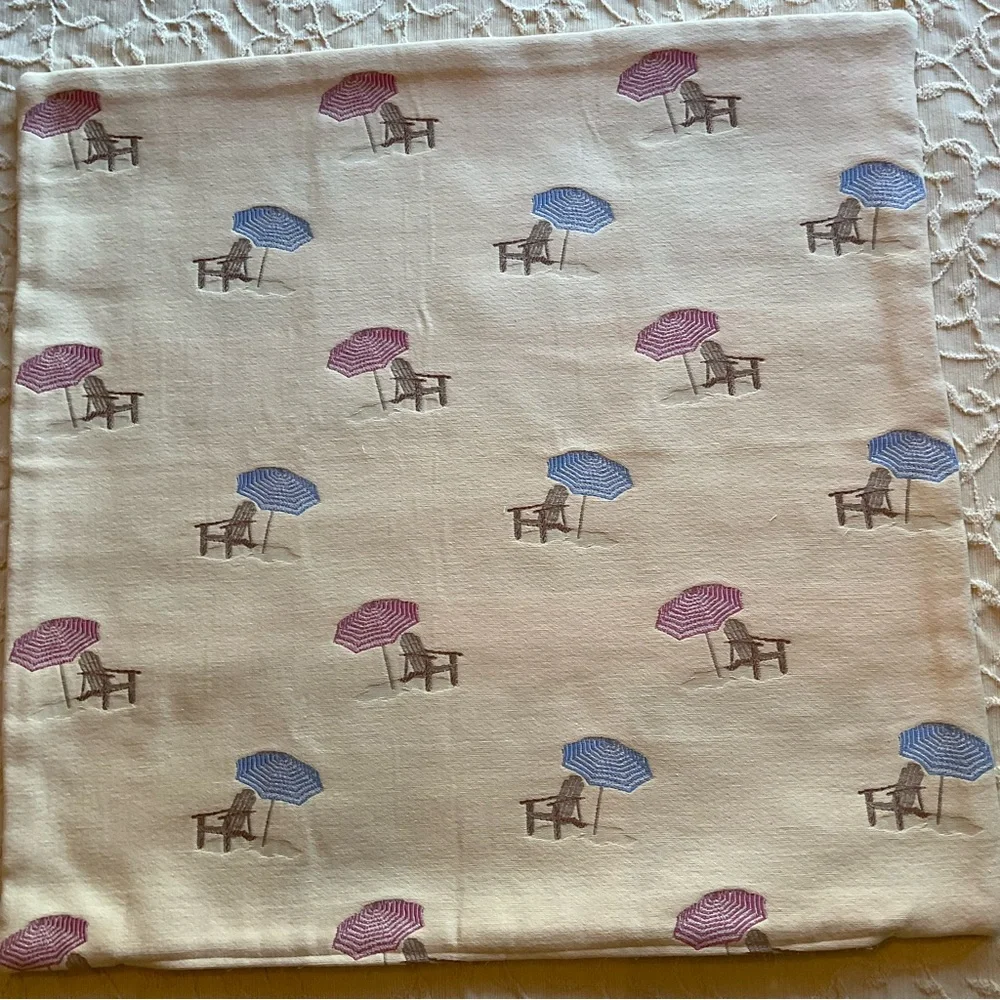 Custom Accent Pillow approx. 22” X 22” (2 Available)